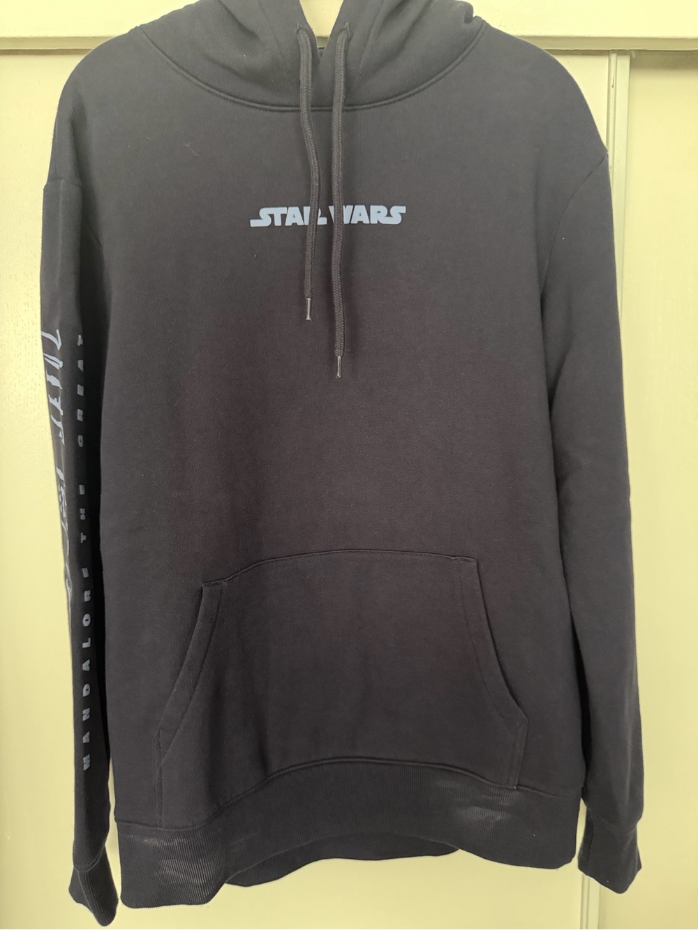 Men’s H&M the mandalorian hoodie navy